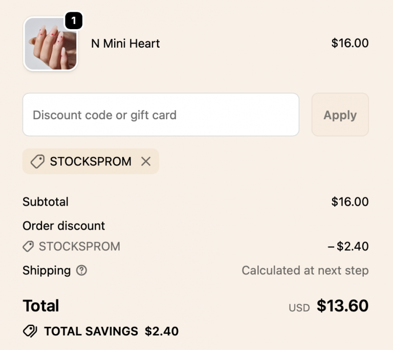 Ohora cart with Discount Code STOCKSPROM 2026 - 15% off applied