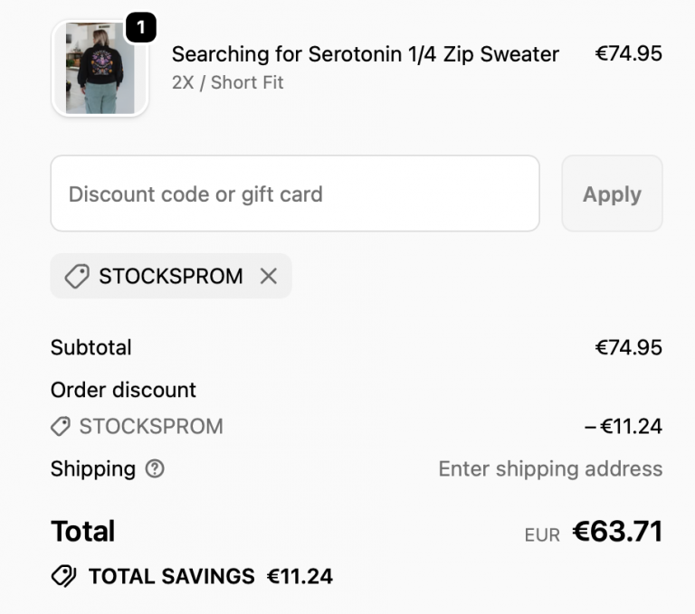 Octopied Mind cart with Discount Code STOCKSPROM 2026 - 15% off applied