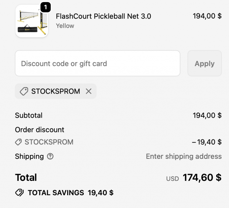 Srikel Sport cart with Discount Code STOCKSPROM 2026 - 10% off applied